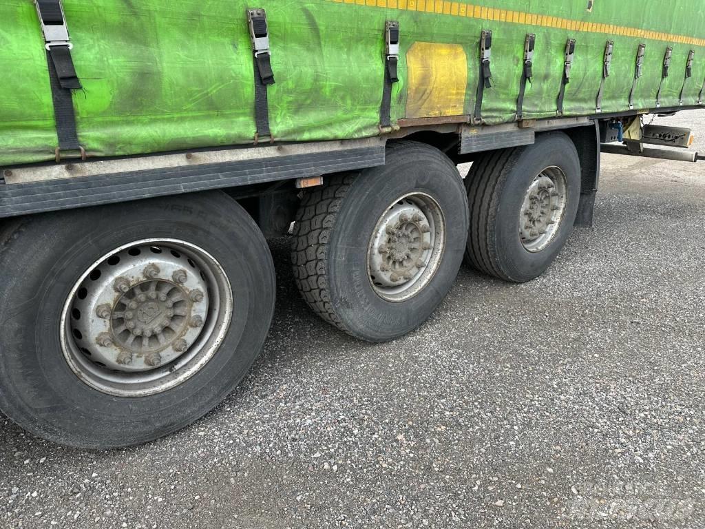 Krone Serie 7406 مقطورات بغطاء جانبي