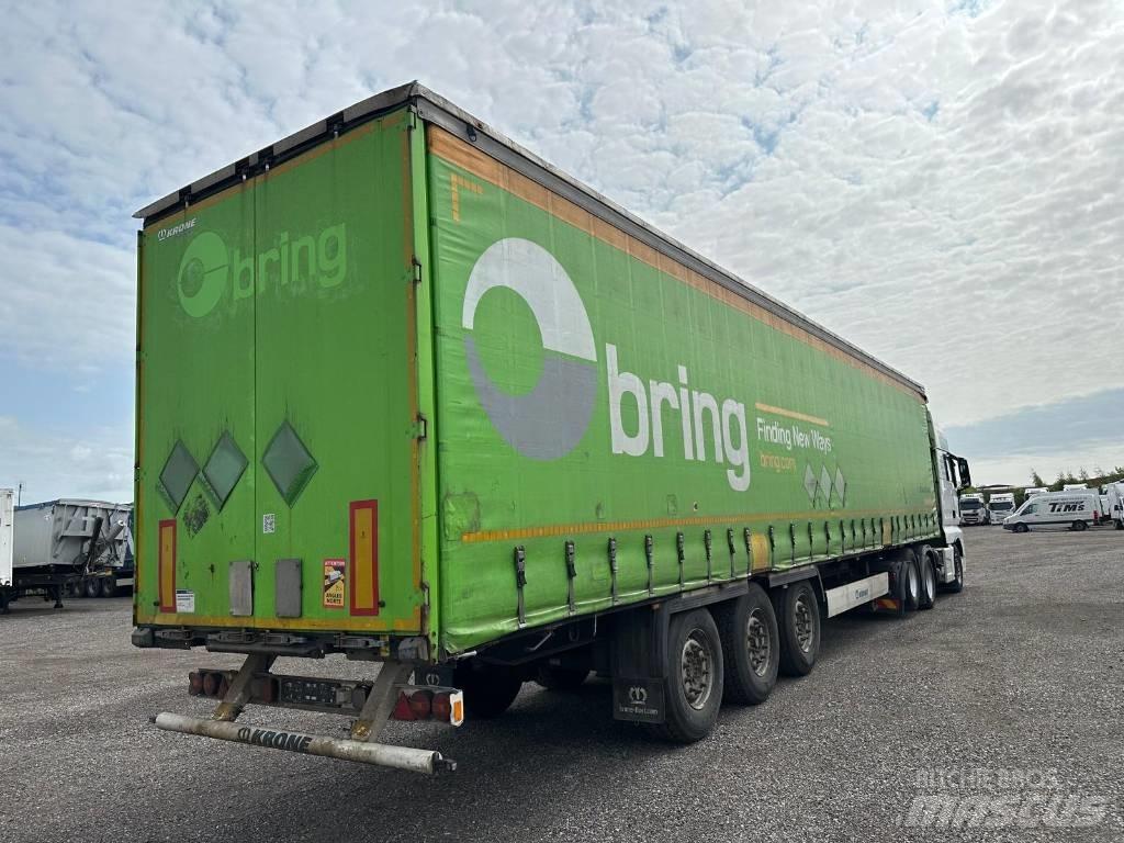 Krone Serie 7406 مقطورات بغطاء جانبي