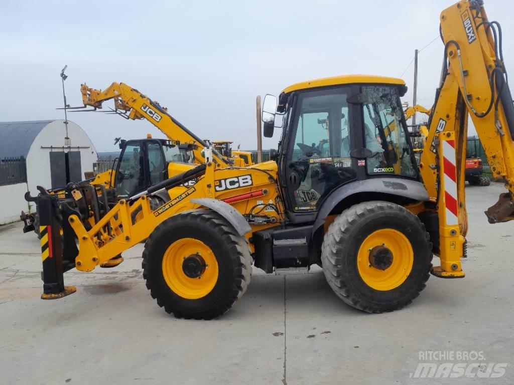 JCB 5 CX Wastemaster لوادر ذات جرافات عكسية