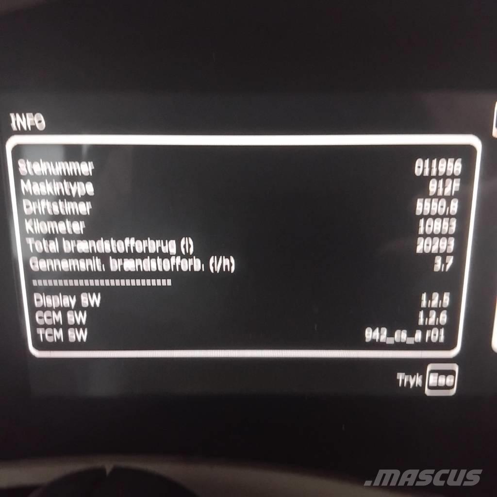 Hydrema 912FS شاحنات المخلفات الصلبة