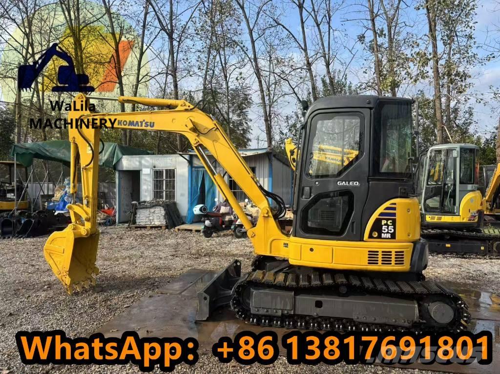 Komatsu PC 55 MR-3 حفارات صغيرة أقل من 7 طن (حفارات صغيرة)