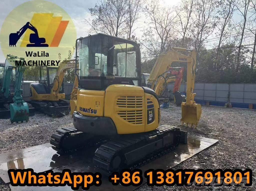 Komatsu PC 55 MR-3 حفارات صغيرة أقل من 7 طن (حفارات صغيرة)
