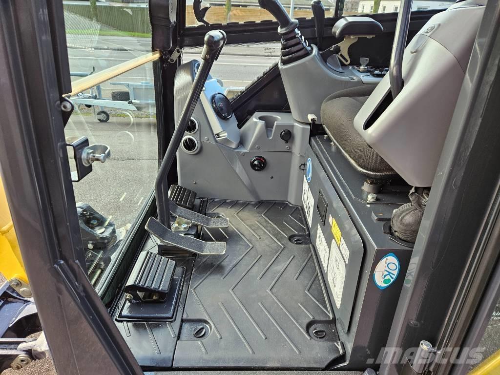 Yanmar sv15vt حفارات صغيرة أقل من 7 طن (حفارات صغيرة)