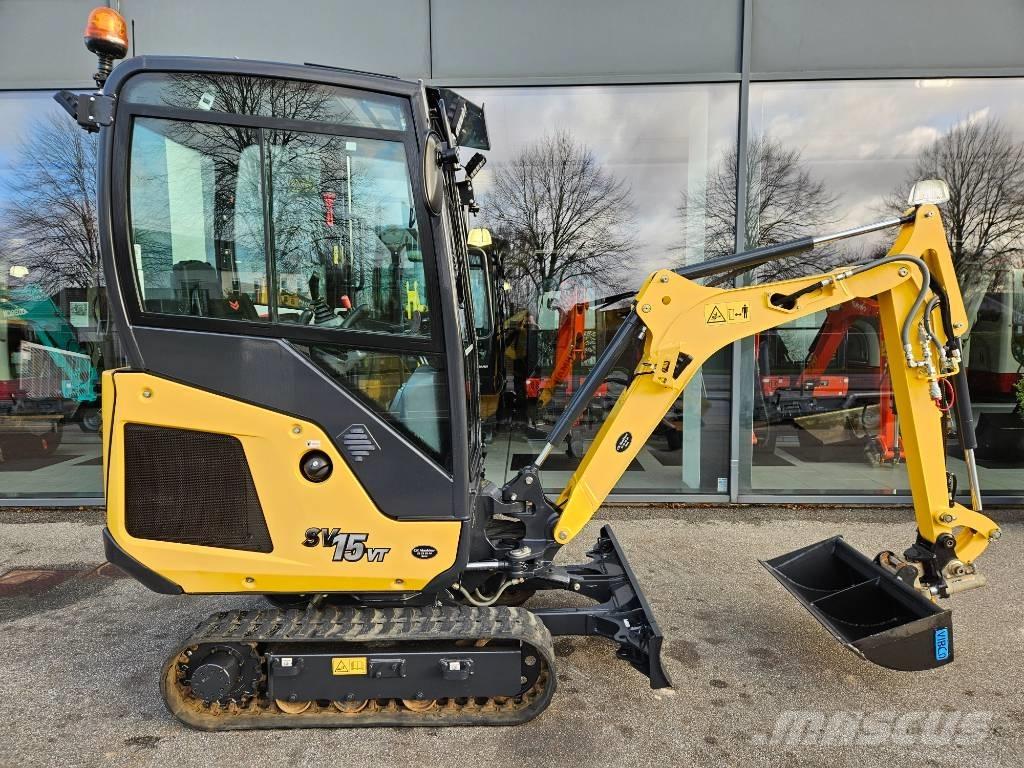 Yanmar sv15vt حفارات صغيرة أقل من 7 طن (حفارات صغيرة)