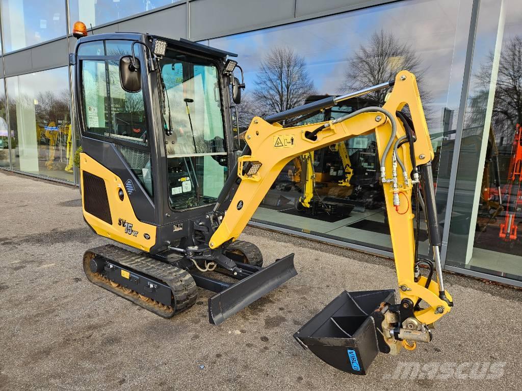 Yanmar sv15vt حفارات صغيرة أقل من 7 طن (حفارات صغيرة)