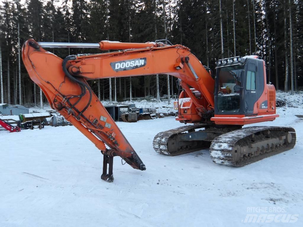 Doosan DX 235 LCR حفارات زحافة
