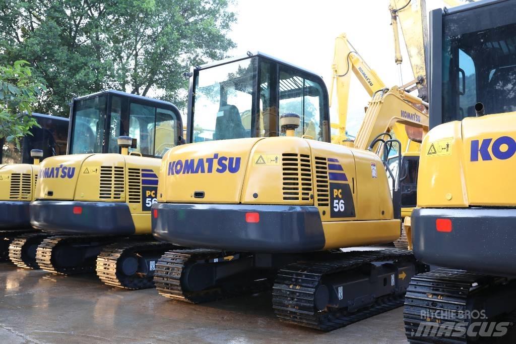 Komatsu PC 56-7 حفارات صغيرة أقل من 7 طن (حفارات صغيرة)
