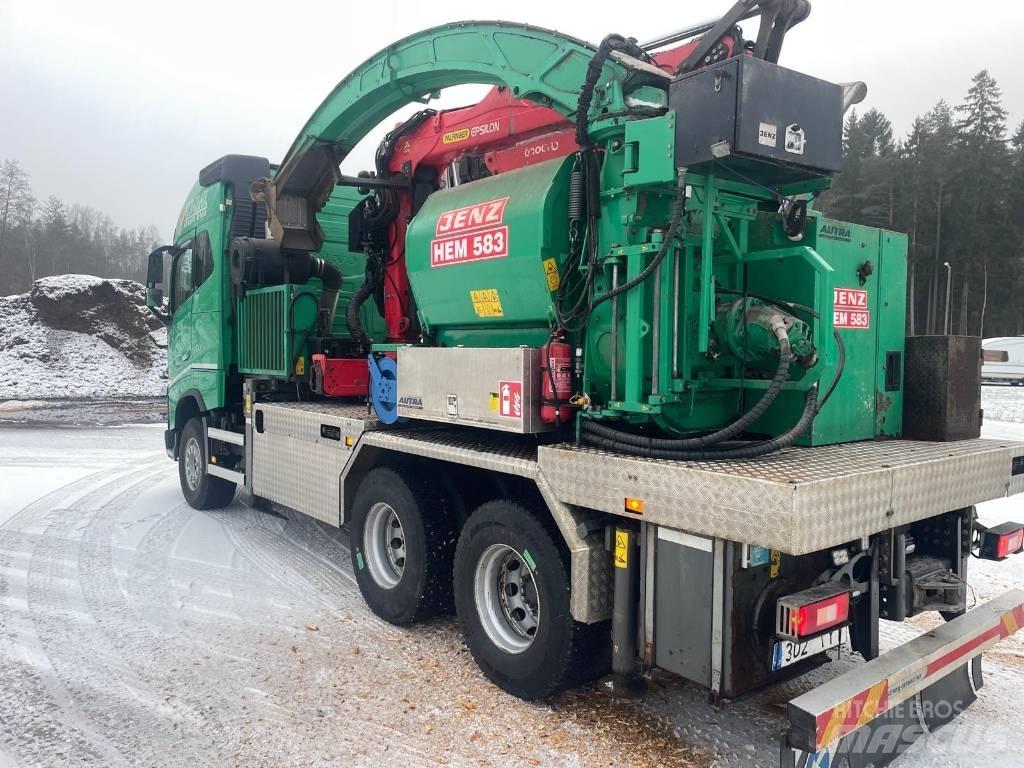JENZ HEM 583 R ماكينات تقطيع أخشاب الحراجة