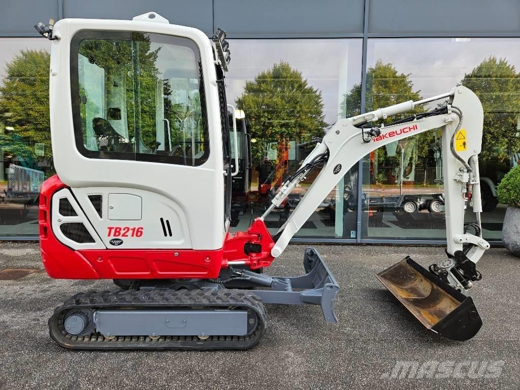 Takeuchi TB 216 حفارات صغيرة أقل من 7 طن (حفارات صغيرة)