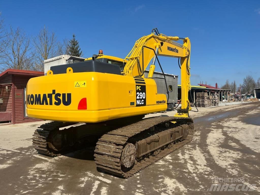 Komatsu PC 290 -7 حفارات زحافة