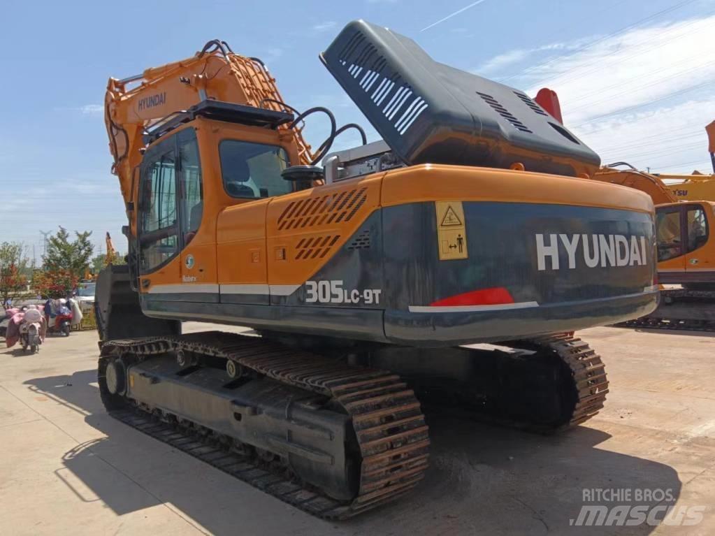 Hyundai R305LC-9T حفارات زحافة