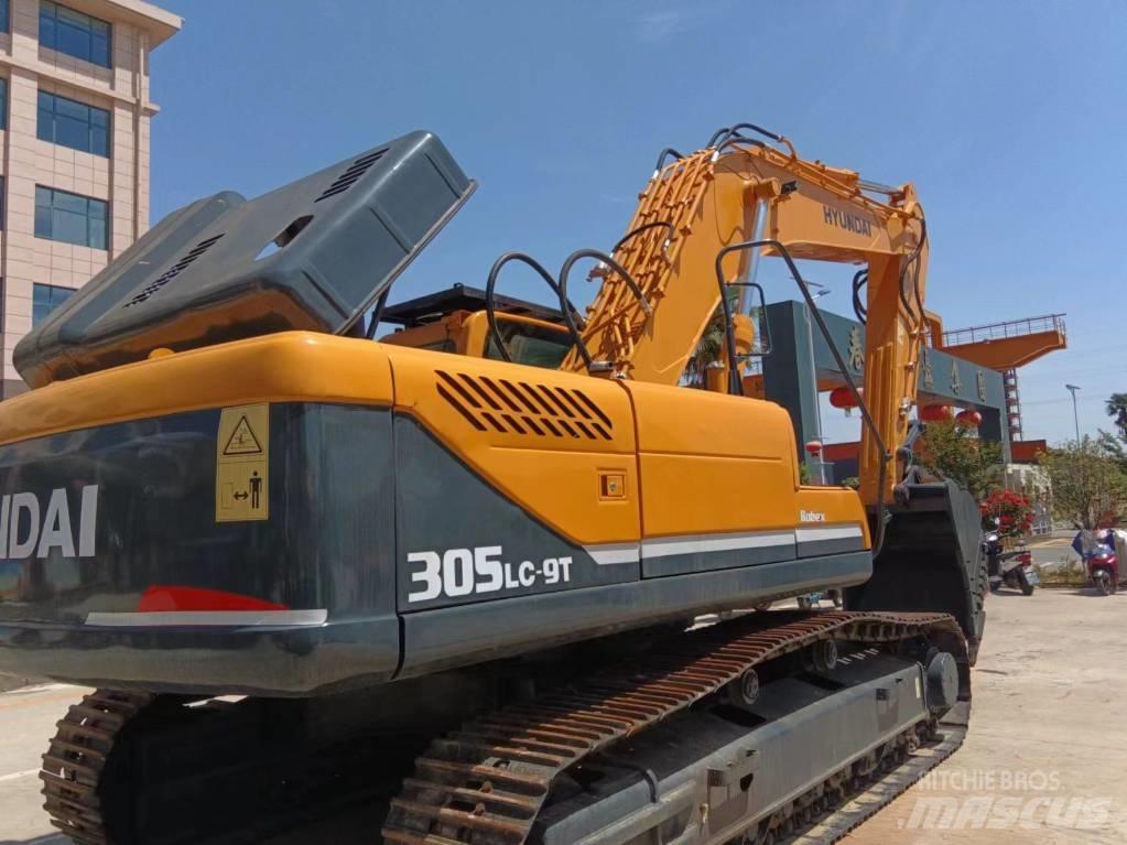 Hyundai R305LC-9T حفارات زحافة