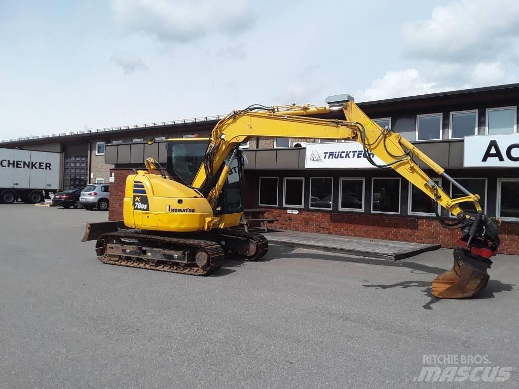 Komatsu PC 78 US حفارات وسط 7 طن - 12 طن