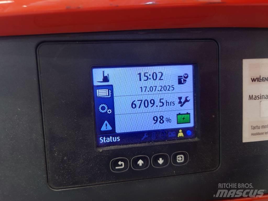 Linde L 16 معدات التكديس الجوالة