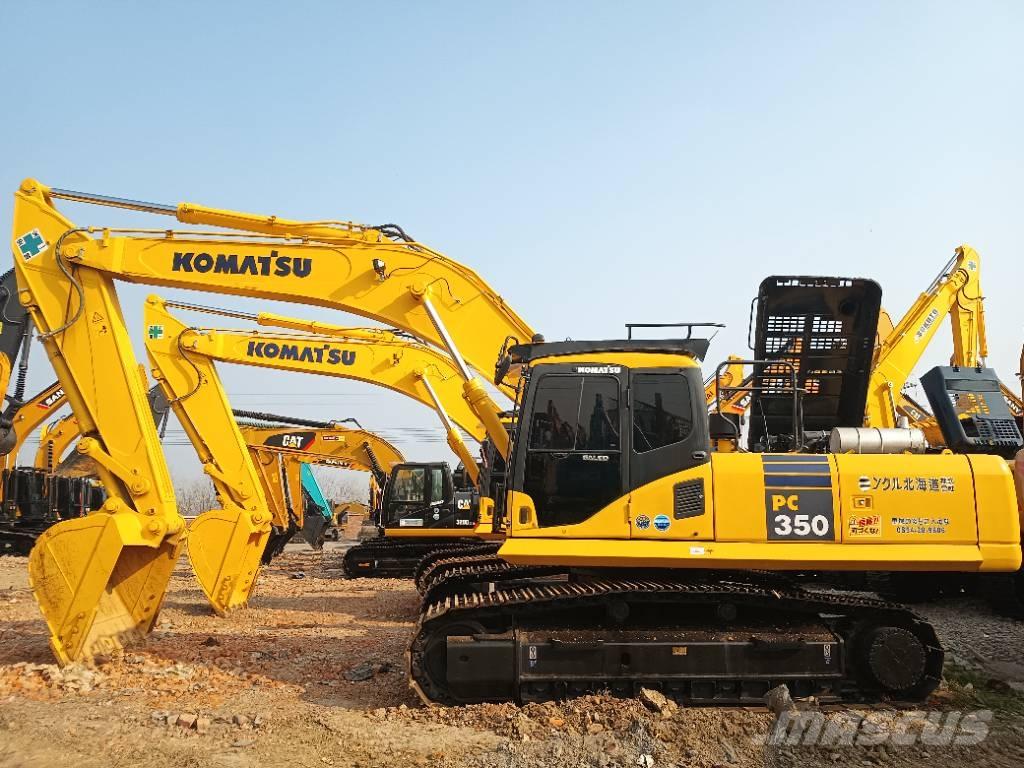 Komatsu PC 350 حفارات زحافة