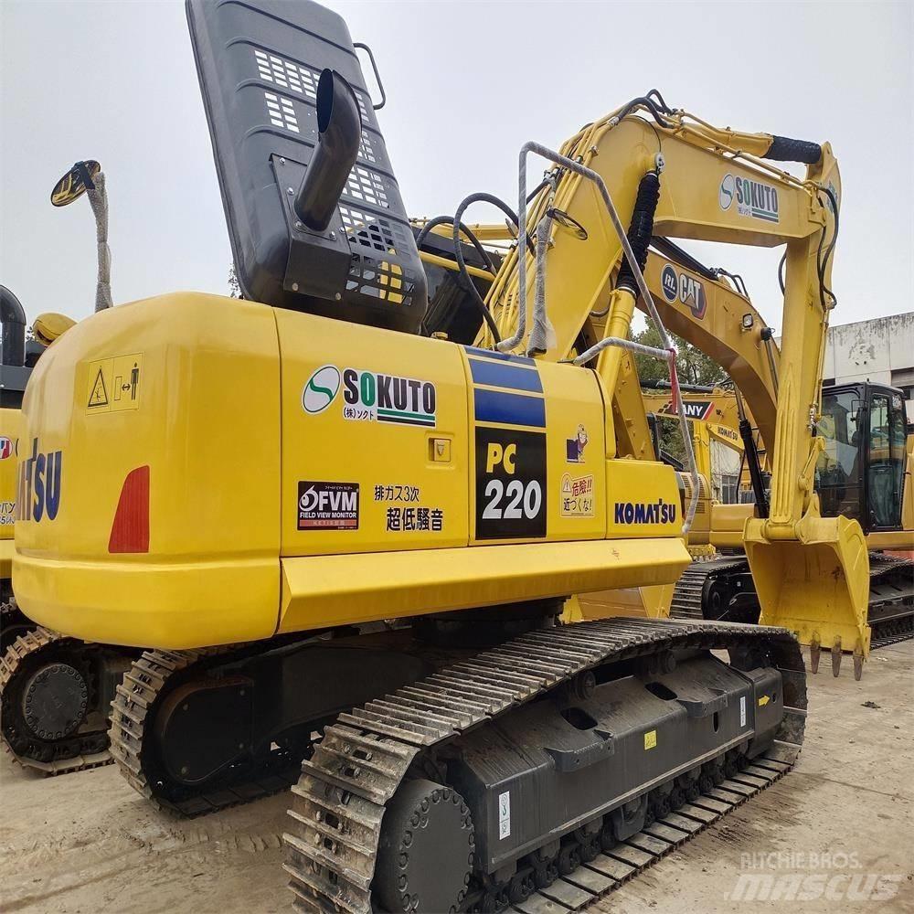 Komatsu PC 220 حفارات زحافة