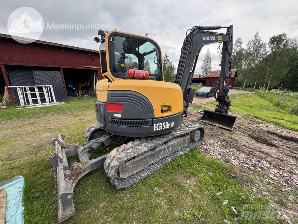 Volvo ECR 58 حفارات صغيرة أقل من 7 طن (حفارات صغيرة)