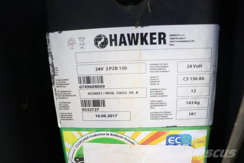 Crown SHR5520-1.13 معدات التكديس الجوالة