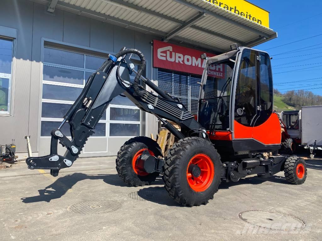 Menzi Muck P40 Mobil حفارات زحافة