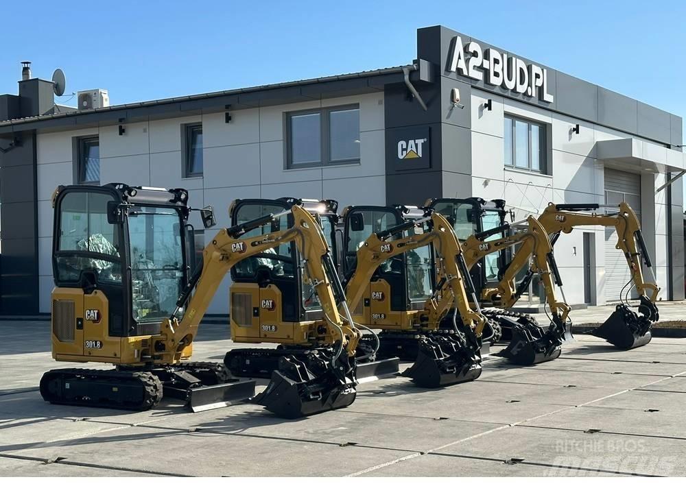 CAT 301.8 حفارات صغيرة أقل من 7 طن (حفارات صغيرة)