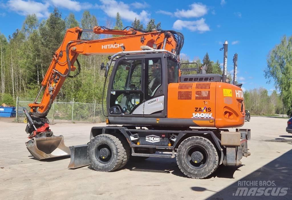 Hitachi ZX 140 W-6 حفارات بعجل
