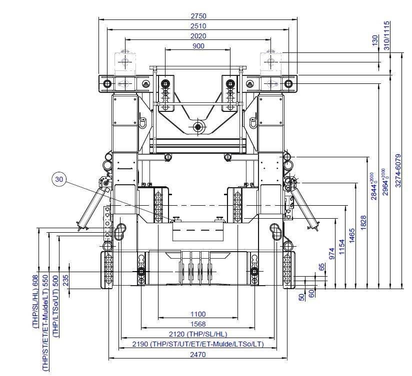 Goldhofer RA2-80 مكونات أخرى