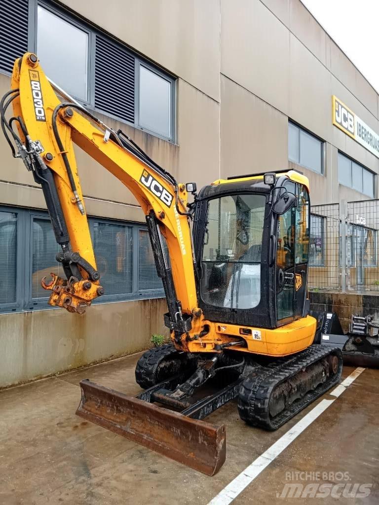 JCB 8030 ZTS حفارات صغيرة أقل من 7 طن (حفارات صغيرة)