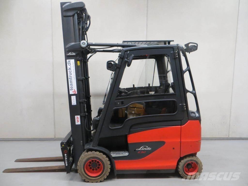 Linde E30H-01/600 شاحنات ذات رافعات شوكية تعمل بالكهرباء