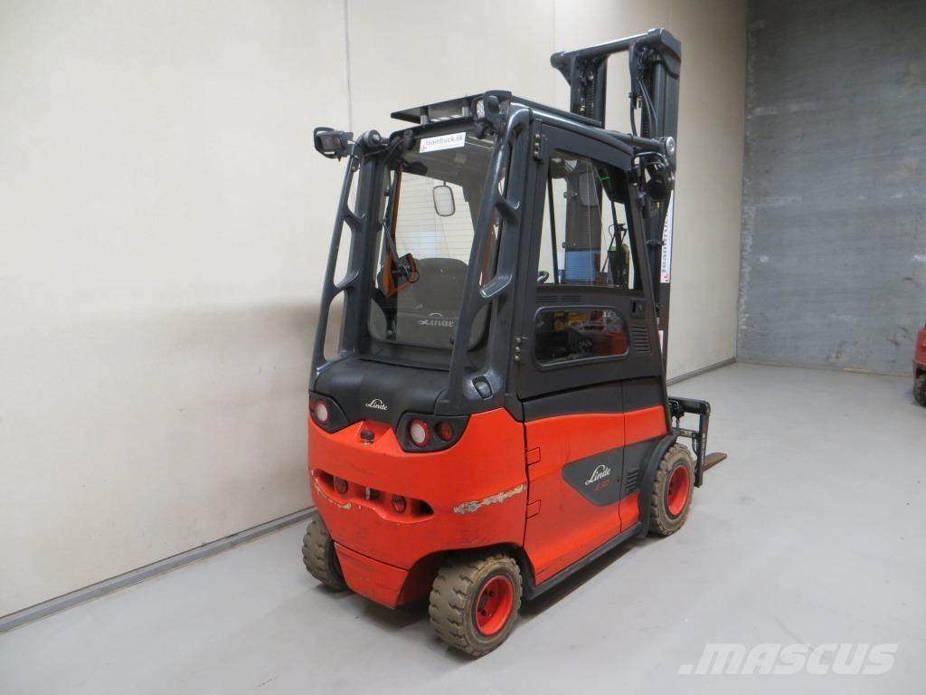 Linde E30H-01/600 شاحنات ذات رافعات شوكية تعمل بالكهرباء