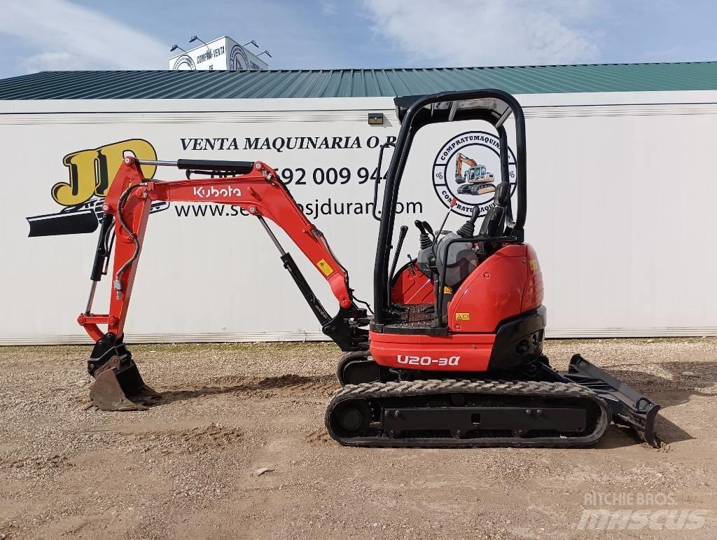 Kubota U 20-3a حفارات صغيرة أقل من 7 طن (حفارات صغيرة)