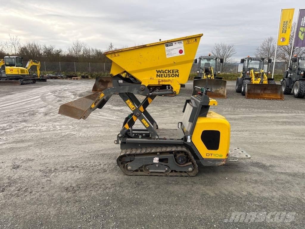 Wacker Neuson DT10e عربات نقل قلابة مجنزرة