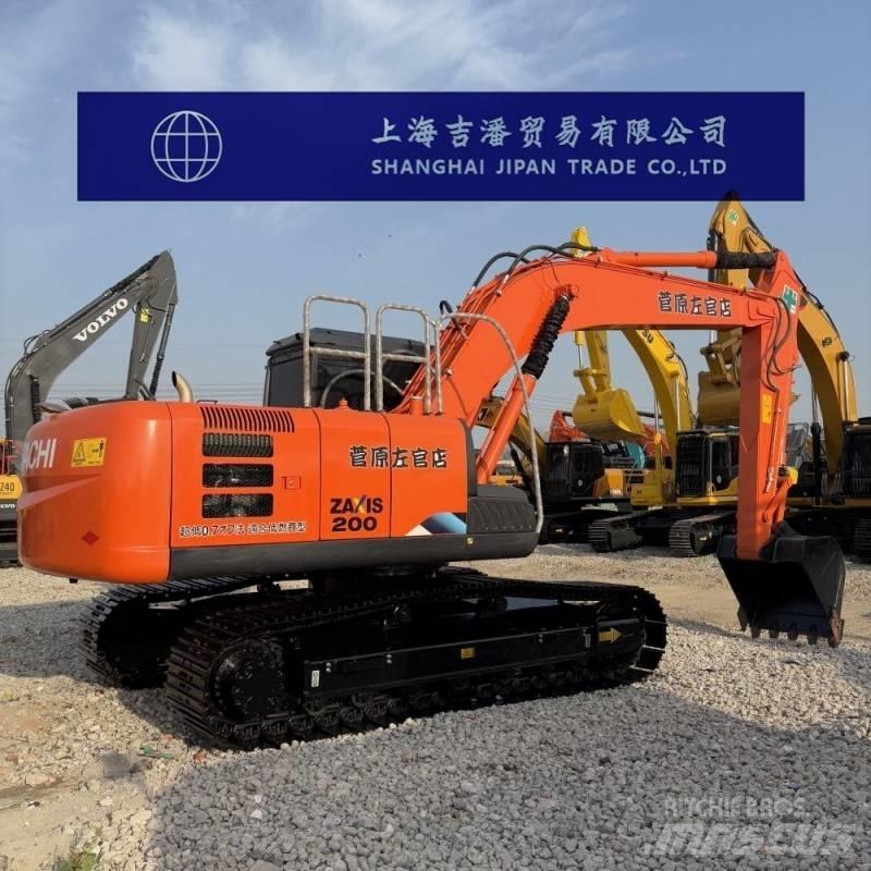 Hitachi ZX 200 حفارات زحافة