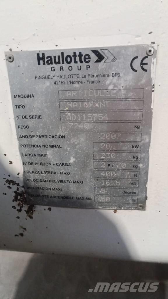 Haulotte HA 16 PX رافعات سلة مفصلية