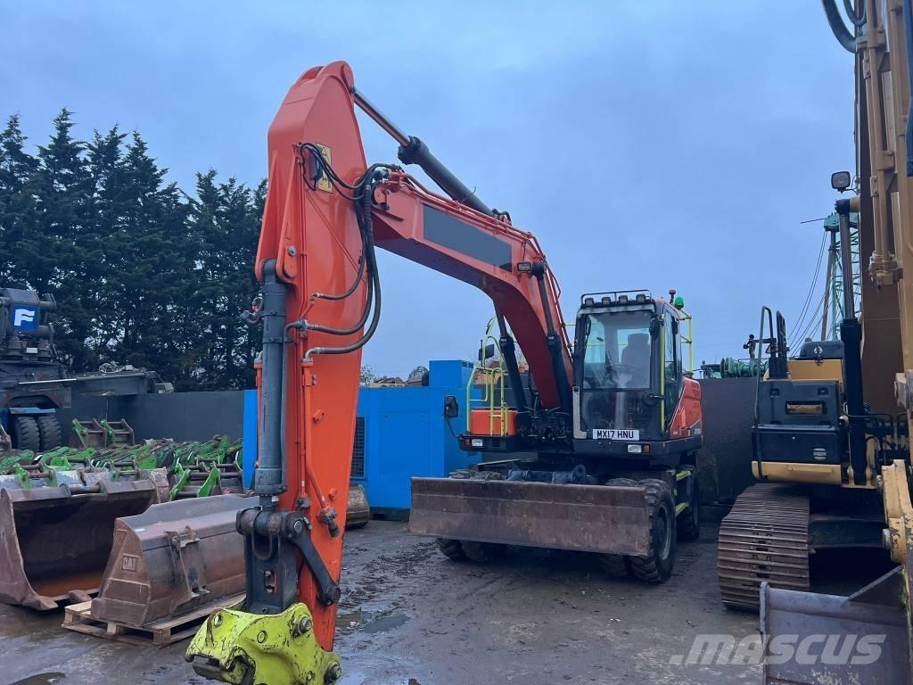 Doosan DX 190 W-3 حفارات بعجل