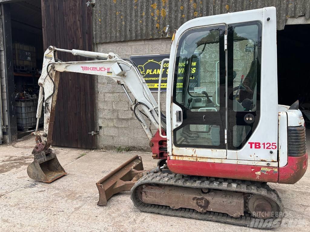 Takeuchi TB 125 حفارات صغيرة أقل من 7 طن (حفارات صغيرة)