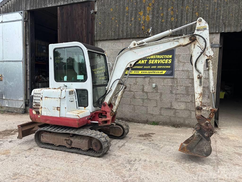 Takeuchi TB 125 حفارات صغيرة أقل من 7 طن (حفارات صغيرة)