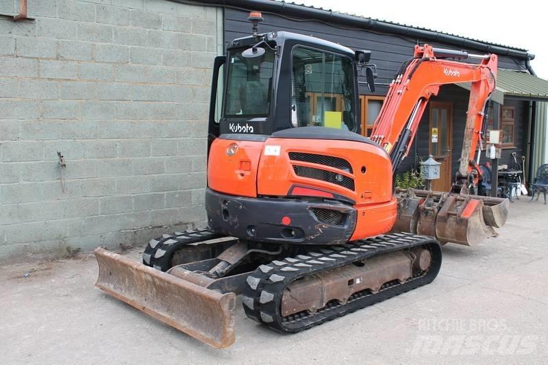 Kubota U 48-4 حفارات صغيرة أقل من 7 طن (حفارات صغيرة)