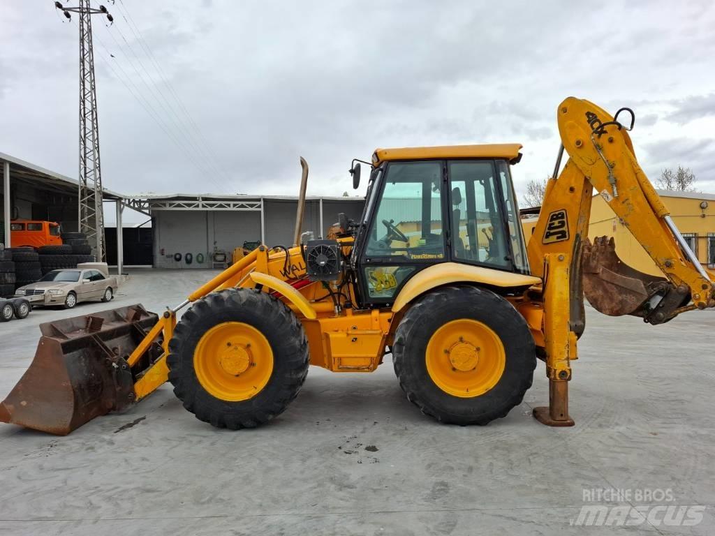 JCB 4 CX Turbo لوادر ذات جرافات عكسية
