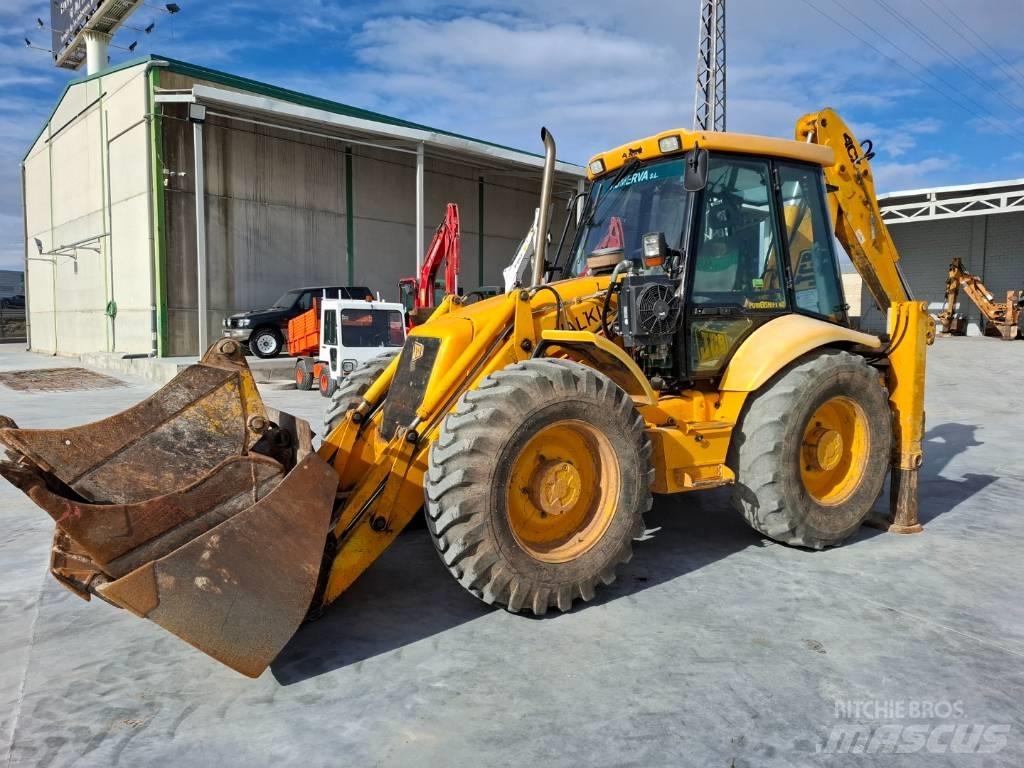 JCB 4 CX Turbo لوادر ذات جرافات عكسية