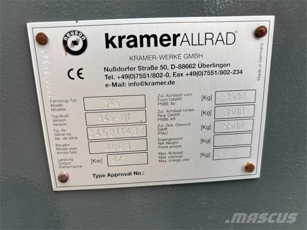 Kramer 750 لوادر بعجل