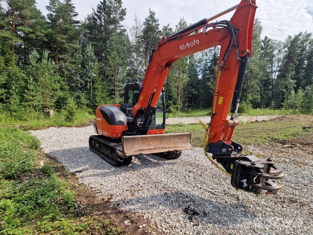 Kubota KX 080-4 حفارات وسط 7 طن - 12 طن