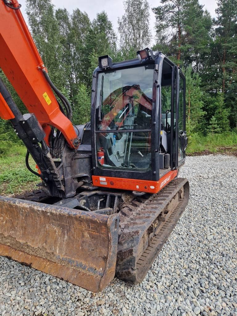 Kubota KX 080-4 حفارات وسط 7 طن - 12 طن