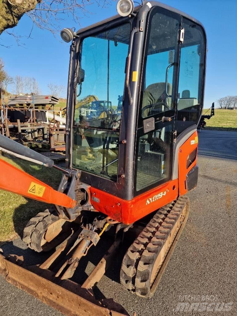 Kubota KX 019-4 حفارات صغيرة أقل من 7 طن (حفارات صغيرة)