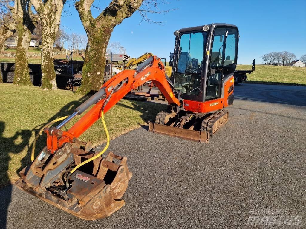 Kubota KX 019-4 حفارات صغيرة أقل من 7 طن (حفارات صغيرة)