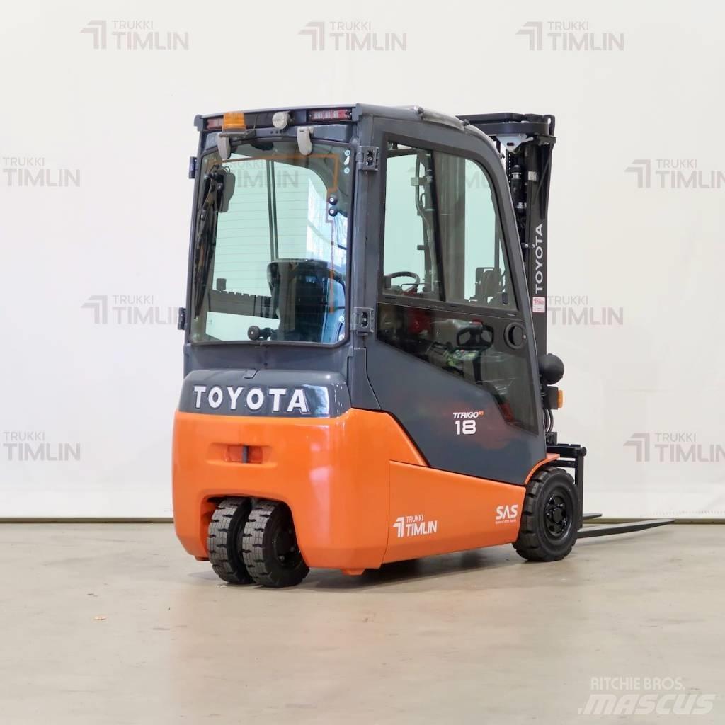 Toyota 8FBE18T شاحنات ذات رافعات شوكية تعمل بالكهرباء