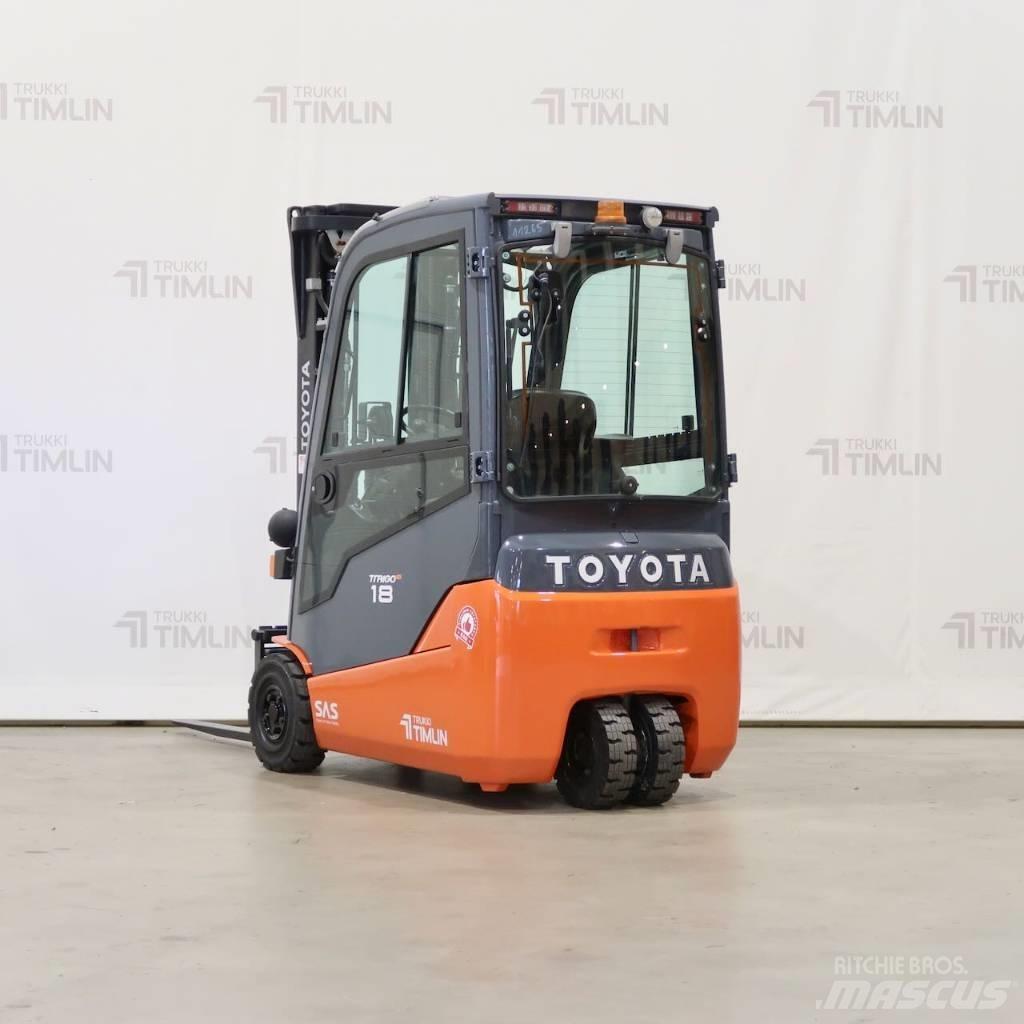 Toyota 8FBE18T شاحنات ذات رافعات شوكية تعمل بالكهرباء
