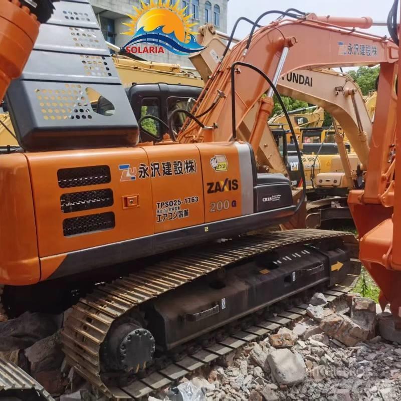 Hitachi ZX 200 حفارات زحافة