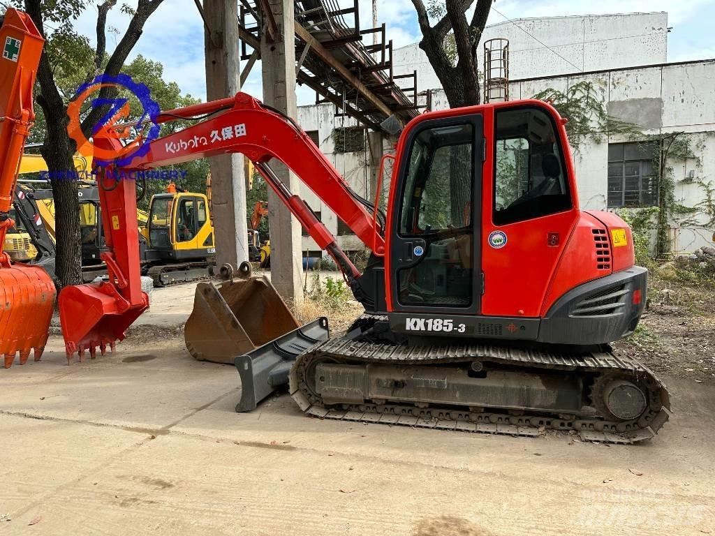 Kubota KX 185-3/8ton/ حفارات صغيرة أقل من 7 طن (حفارات صغيرة)