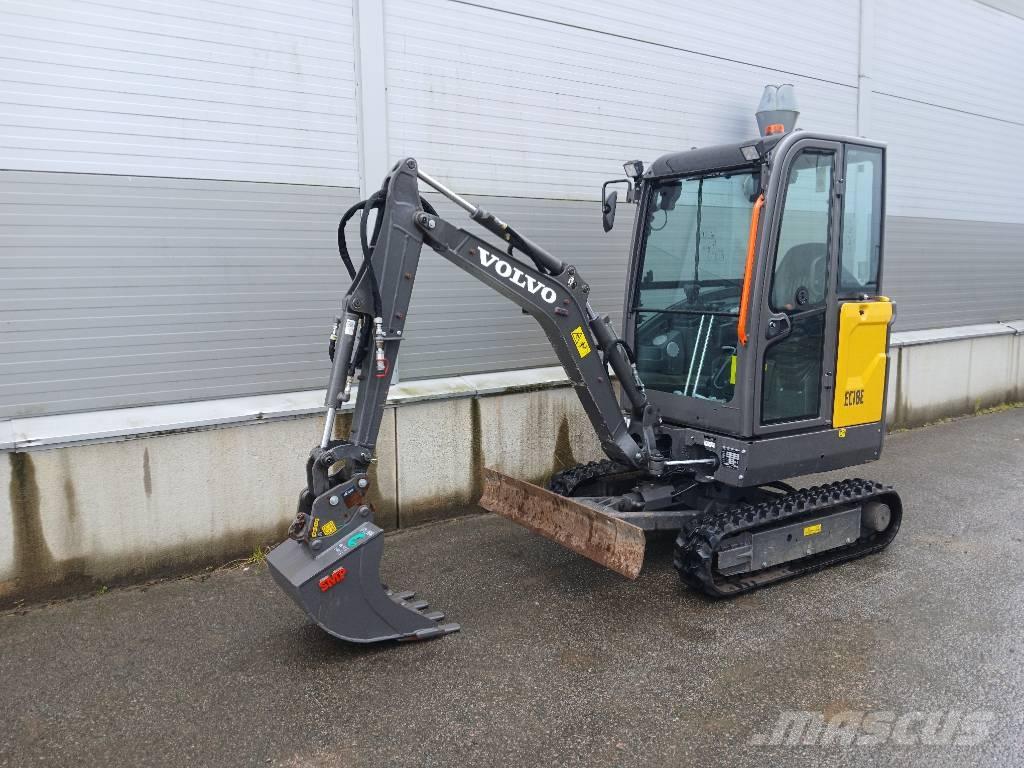 Volvo EC 18 E حفارات صغيرة أقل من 7 طن (حفارات صغيرة)