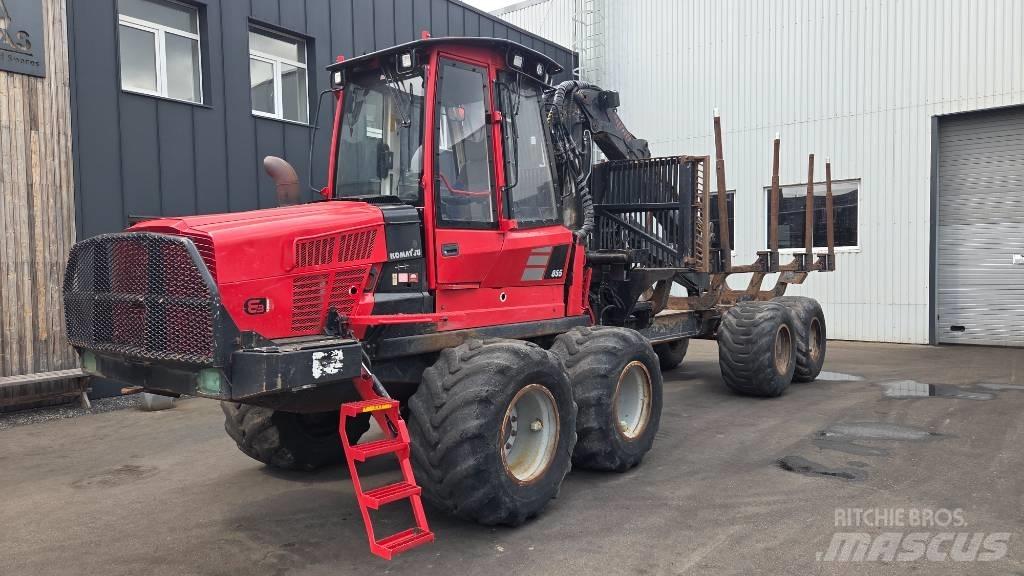 Komatsu 855 شاحنات
